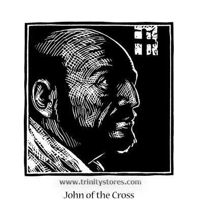 Dec 14 - St. John of the Cross artwork by Julie Lonneman. - trinitystores