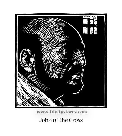 Dec 14 - “St. John of the Cross” © artwork by Julie Lonneman.