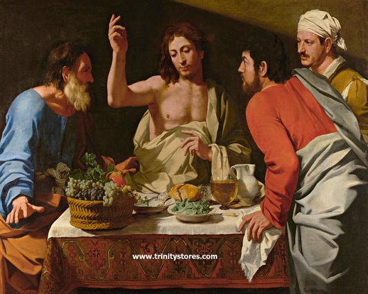 Dec 16 - Supper at Emmaus by Museum Religious Art Classics. - trinitystores