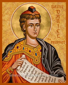 Dec 17 - “St. Daniel the Prophet” © icon by Joan Cole