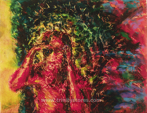 Dec 17 - “St. Lazarus” © artwork by Fr. Bob Gilroy, SJ.