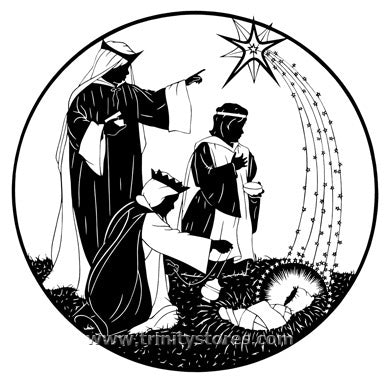 Dec 20 “We Have Followed The Star” © silhouette art by Dan Paulos.