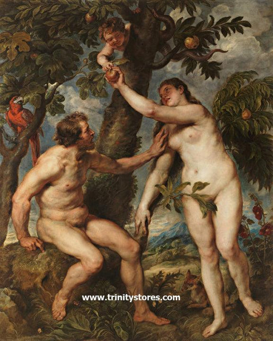 Dec 24 - Adam and Eve by Museum Religious Art Classics. - trinitystores