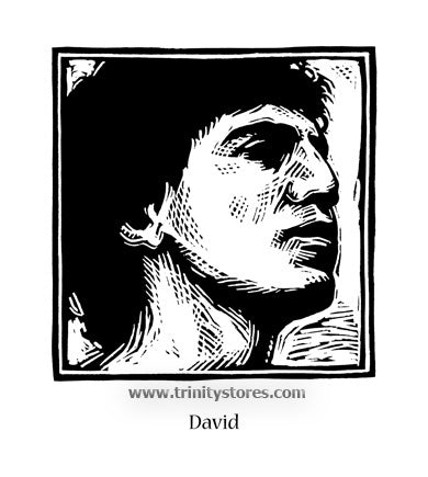 Dec 28 - “David” © artwork by Julie Lonneman.