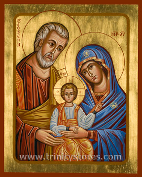 Dec 29 - “Holy Family” © icon by Joan Cole.