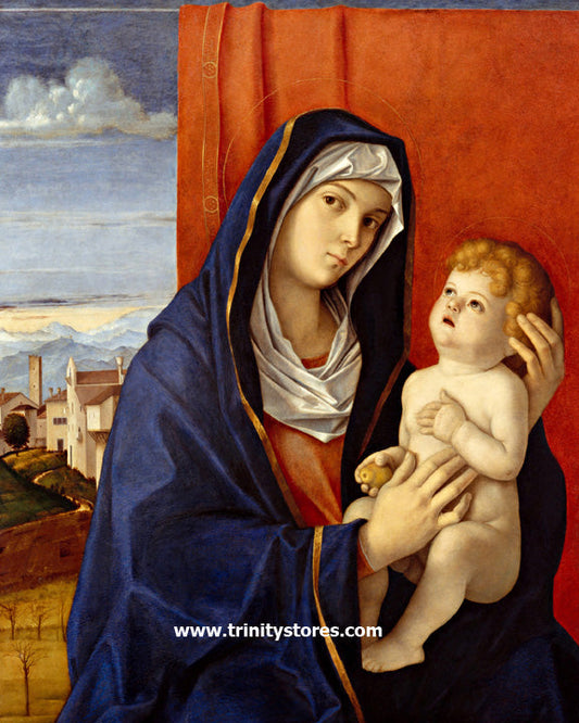 Feb 7 - “Madonna and Child” by Museum Religious Art Classics.