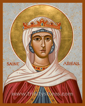 Feb 11 - “St. Abigail” © icon by Joan Cole.