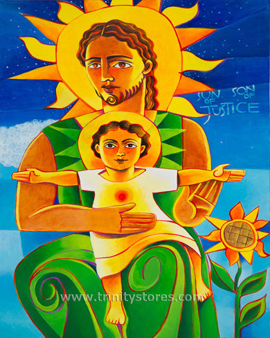 Feb 11 - “Son of Justice” © artwork by Br. Mickey McGrath, OSFS.