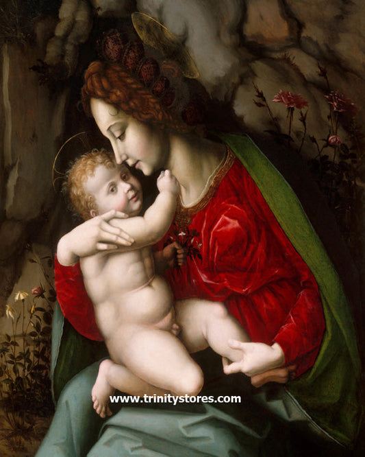 Feb 12 - “Madonna and Child” by Museum Religious Art Classics.