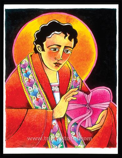 Feb 14 - St. Valentine artwork by Br. Mickey McGrath, OSFS. - trinitystores