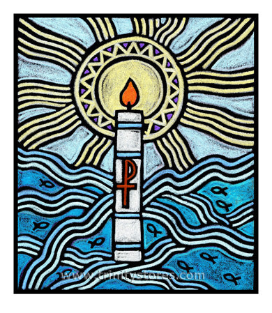 Feb 15 - “Baptism” © artwork by Julie Lonneman.
