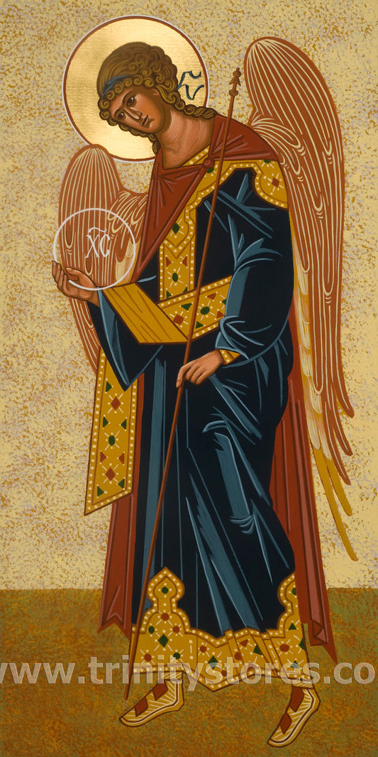 Feb 19 - “St. Gabriel Archangel” © icon by Joan Cole.