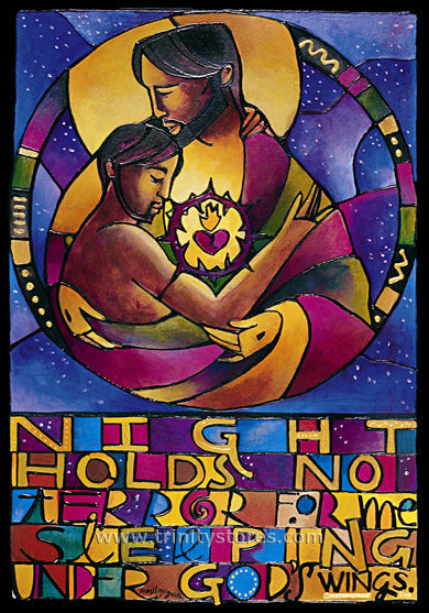 Feb 20 - “Night Holds No Terror” © artwork by Br. Mickey McGrath, OSFS.