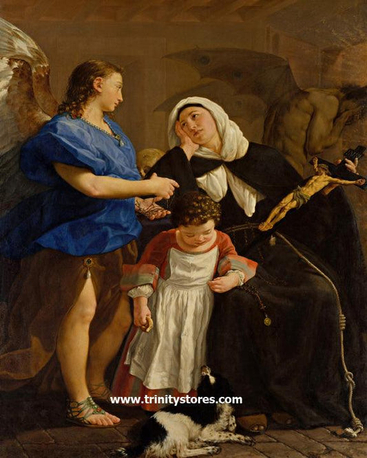 Feb 22 - St. Margaret of Cortona by Museum Religious Art Classics. - trinitystores