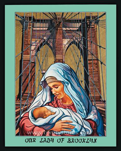 Feb 22 - Our Lady of Brooklyn artwork by Lewis Williams, OFS. - trinitystores