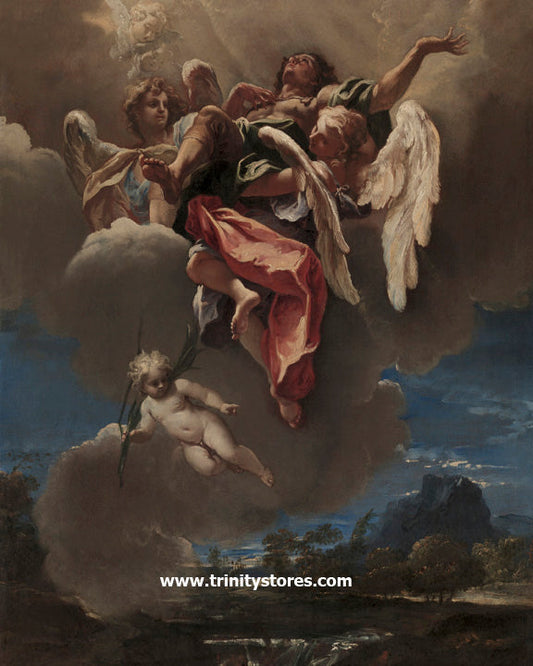Feb 25 - “Apotheosis (Rise to Heaven) of a Saint” by Museum Religious Art Classics.