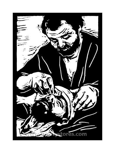 Feb 26 - “Good Samaritan” © artwork by Julie Lonneman.&nbsp;