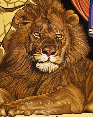 Feb 27 - “Lion of Judah” © artwork by Lewis Williams, OFS.
