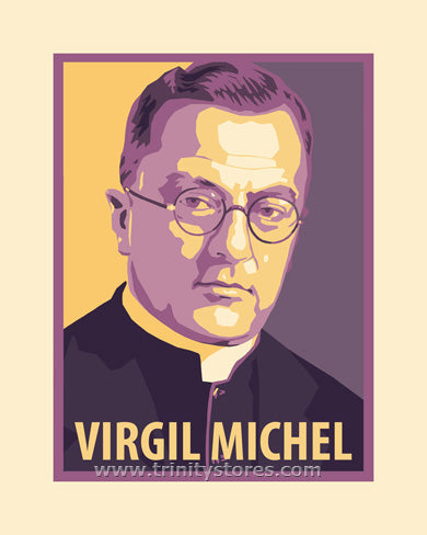 Jan 2 - “Virgil Michel” © artwork by Julie Lonneman.