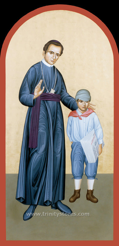 Jan 5 - “St. John Neumann” © icon by Br. Robert Lentz, OFM.