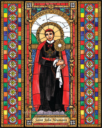 Jan 5 - “St. John Neumann” © artwork by B. Nippert.