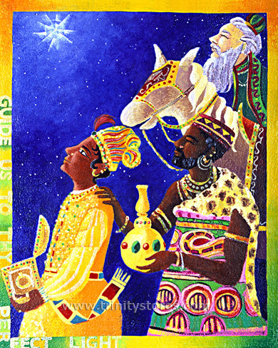 Jan 7 - “Magi” © artwork by Br. Mickey McGrath, OSFS.