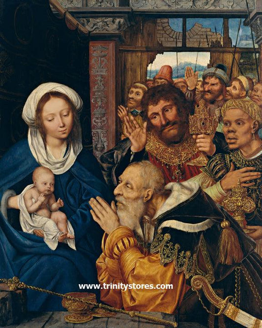 Jan 7 - Adoration of the Magi by Museum Religious Art Classics. - trinitystores