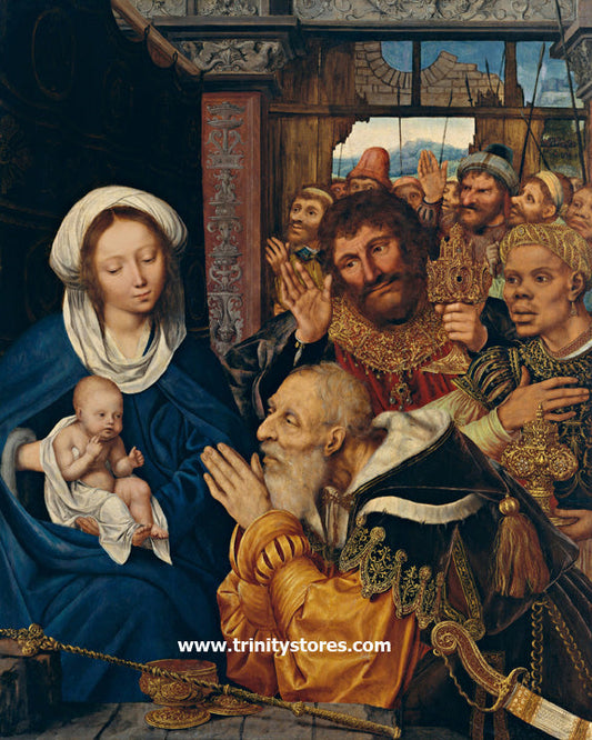 Jan 7 - “Adoration of the Magi” by Museum Religious Art Classics.