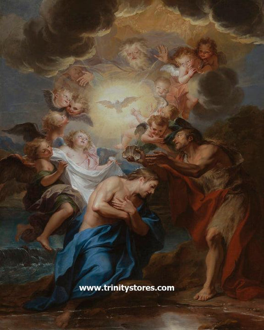 Jan 13 - Baptism of Christ by Museum Religious Art Classics. - trinitystores