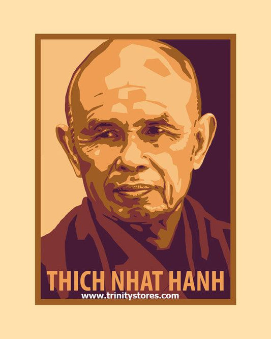 Jan 16 - Thich Nhat Hanh artwork by Julie Lonneman. - trinitystores