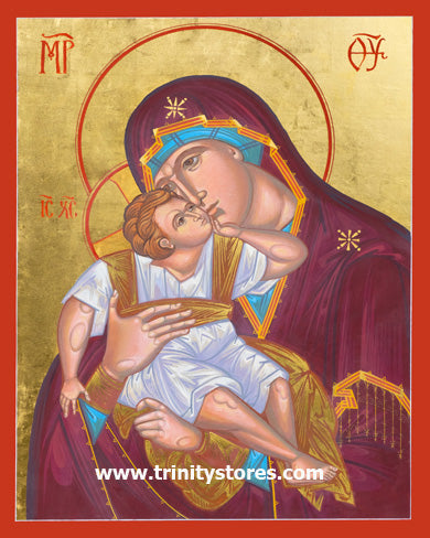 Jan 17 - “Blessed Virgin Mary” © icon by Robert Gerwing.