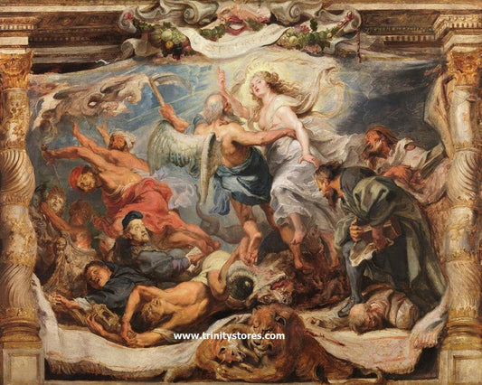 Jan 19 - Victory of Truth over Heresy by Museum Religious Art Classics. - trinitystores