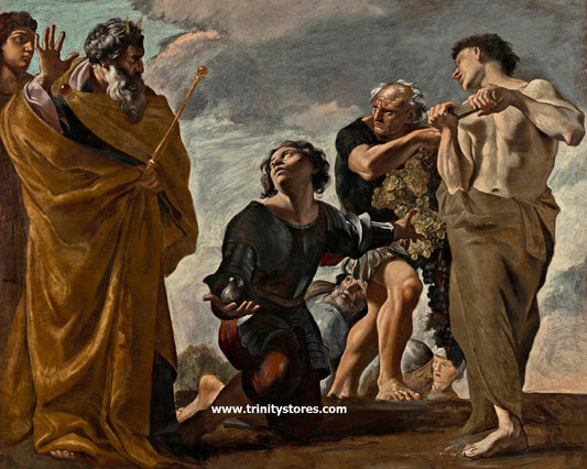 Jan 22 - Moses and Messengers from Canaan by Museum Religious Art Classics. - trinitystores