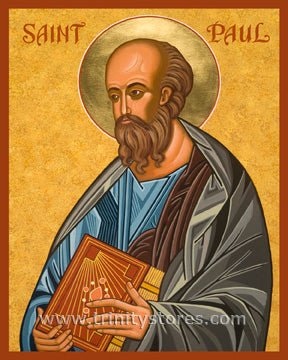 Jan 25 - “St. Paul” © icon by Joan Cole.