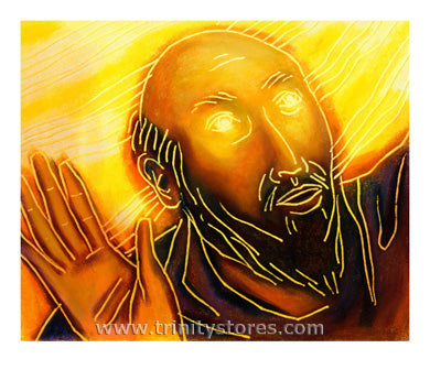 Jan 25 - “Conversion of Saul” © artwork by Julie Lonneman.