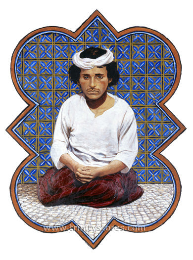Jan 26 - “St. Timothy” © artwork by Louis Glanzman