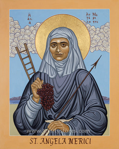 Jan 27 - “St. Angela Merici” by Lewis Williams, OFS.