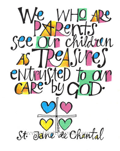 Jan 29 - “We Who Are Parents” © artwork by Br. Mickey McGrath, OSFS.