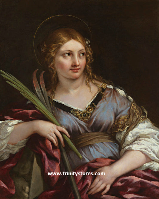 Jan 30 - “St. Martina” by Museum Religious Art Classics.