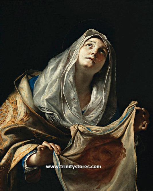 Jul 10 - St. Veronica with Veil by Museum Religious Art Classics. - trinitystores