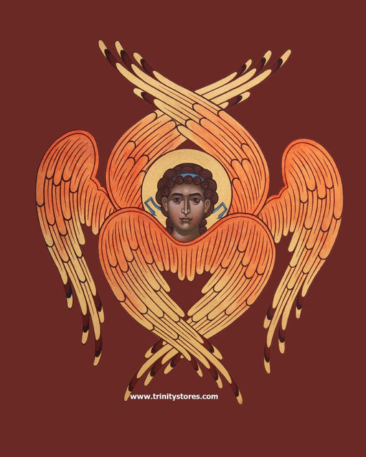 Jul 17 - Seraph Angel icon by Br. Robert Lentz, OFM. - trinitystores