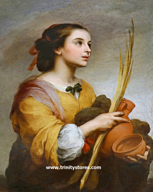 Jul 19 - “St. Justa” by Museum Religious Art Classics.