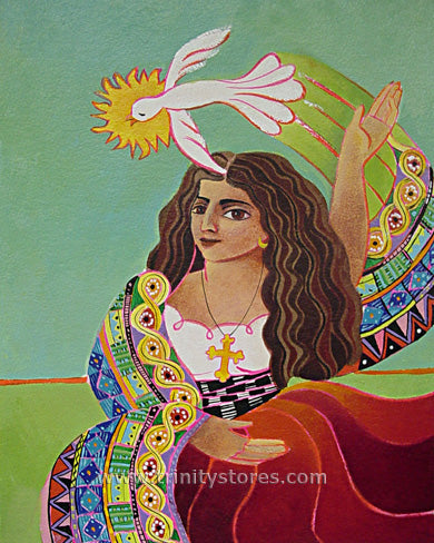Jul 21 - “St. Mary Magdalene” © artwork by Br. Mickey McGrath, OSFS.
