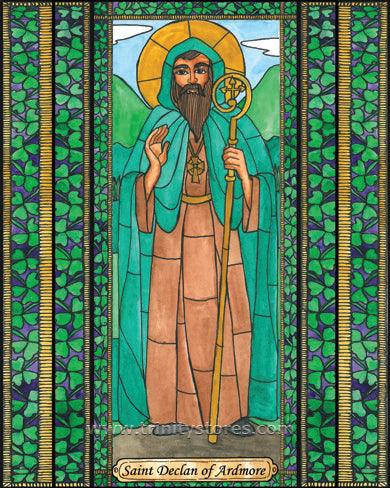 Jul 24 - St. Declan of Ardmore artwork by Brenda Nippert. - trinitystores