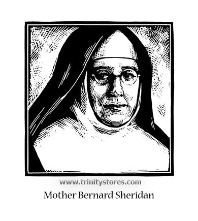 Jun 11 - “Mother Bernard Sheridan” © artwork by Julie Lonneman.