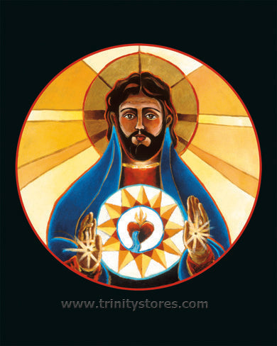 Jun 12 - “Sacred Heart” © artwork by Br. Mickey McGrath, OSFS.