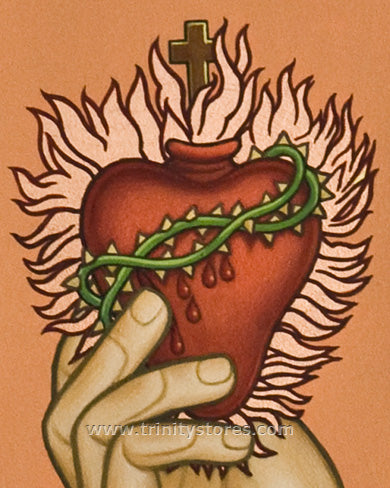 Jun 15 - “Sacred Heart” © icon by Lewis Williams, OFS