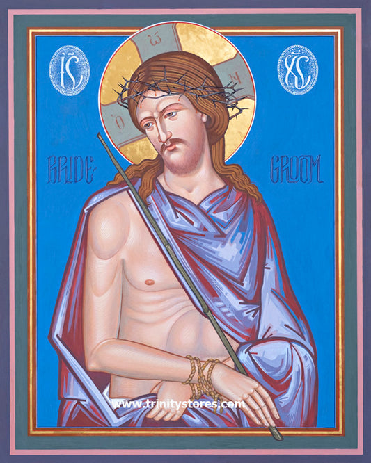 Jun 17 - “Christ the Bridegroom” © icon by Robert Gerwing.