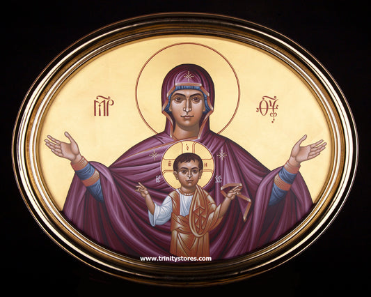 Jun 19 - “Queen of Heaven” © icon by Br. Robert Lentz, OFM.