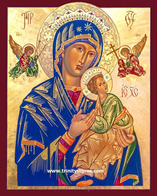 Jun 26 - Our Lady of Perpetual Help icon by Robert Gerwing. - trinitystores